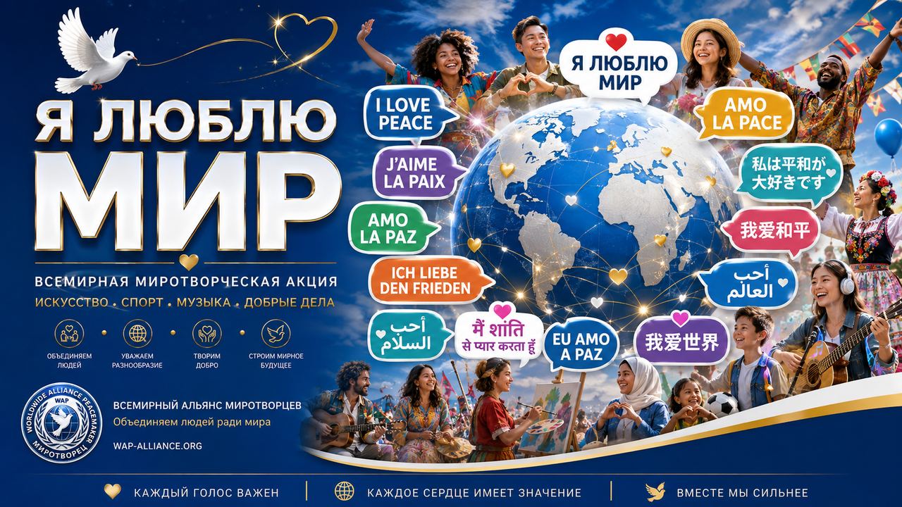 Всемирная миротворческая акция "Я люблю МИР"